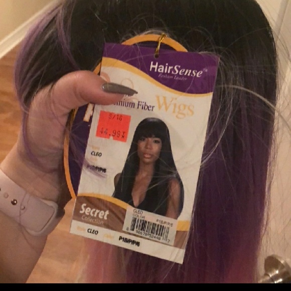 Unicorn wig with bang(NOT A Lace front) - Picture 3 of 3
